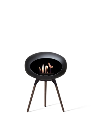 Le Feu - Dome - Ground Wood Low - Black smoked oak